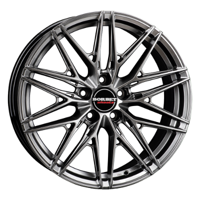 Borbet FB1 hyper black silver 8,00x18 5x112,00 ET40,00