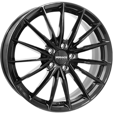 MONACO WHEELS Grand Prix 14 Gloss Black 8,00x18 5x112,00 ET45,00