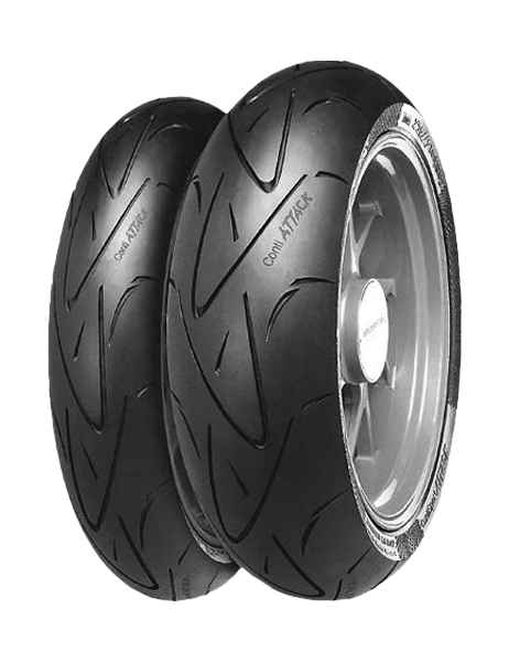 Continental ContiSportAttack 130/70ZR16 (61 W) Front TL M/C