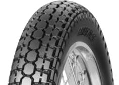 A futófelület közeli képe Mitas H-02 3.50-19 63 P Front/Rear TT M/C Oldtimer
