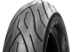 A futófelület közeli képe Michelin Commander II 110/90 B18 61 H Front TL/TT M/C