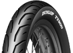 A futófelület közeli képe Dunlop TT900 2.50-17 43 P Front/Rear TT
