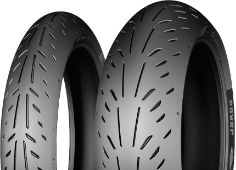 A futófelület közeli képe Michelin Power Supersport 120/80 R16 Rear TL